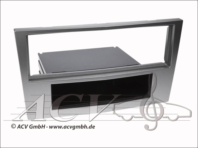 Radioblende Opel Astra H silber