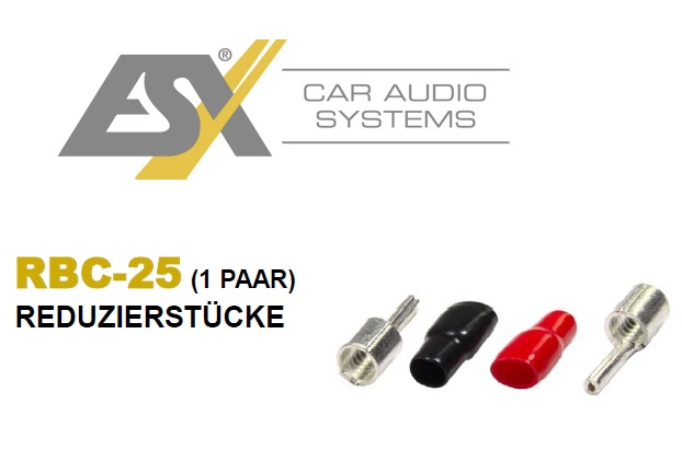 ESX RBC-25 Reduzierstücke 1 x 25 mm² Eingang und 1 x 6 mm² Ausgang