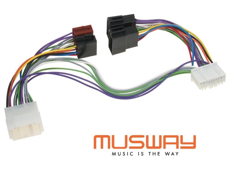 MUSWAY MPK 19 plug&play Anschlußkabel für Honda, Suzuki und Opel