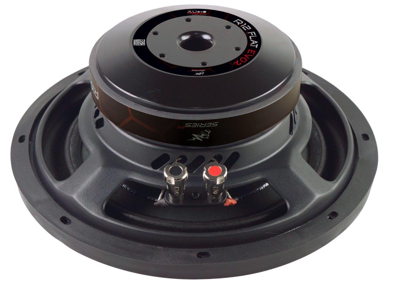 Audio System R 12 FLAT EVO 2 - 30cm / 12" FLAT flacher Subwoofer 400 Watt RMS Radion SERIES EVO Woofer