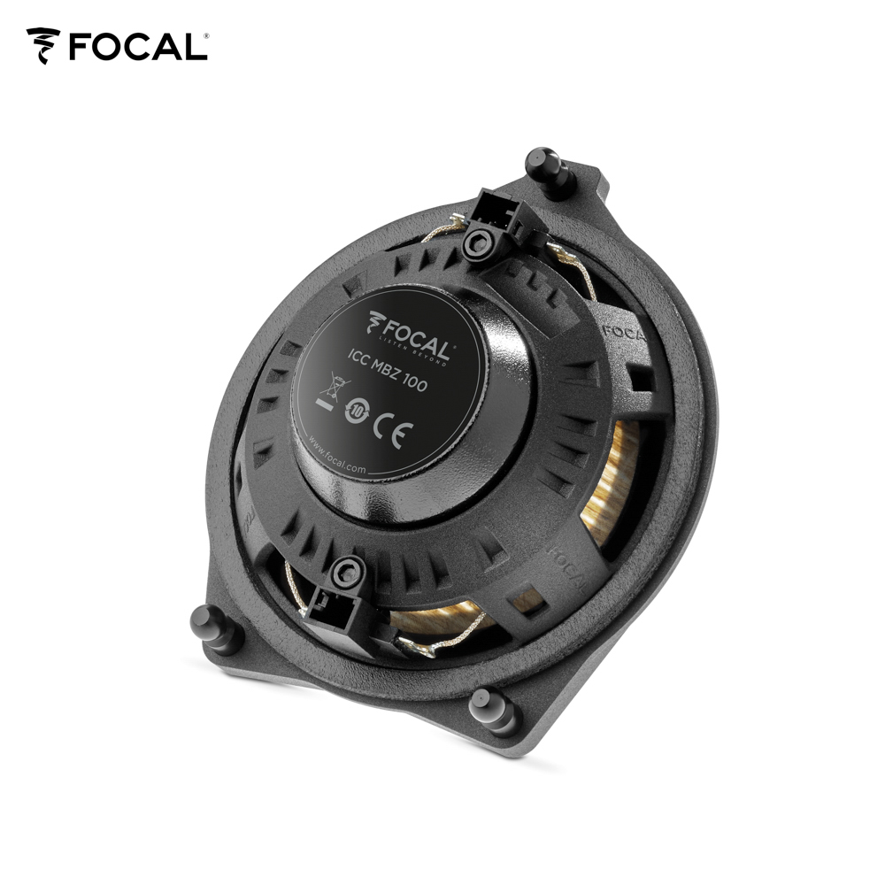 Focal ICCMBZ100 Inside 2-Wege Coax Center Lautsprecher für Mercedes Benz Fahrzeuge C-Klasse, E-Klasse, S-Klasse, GLC, Focal ICC MBZ100