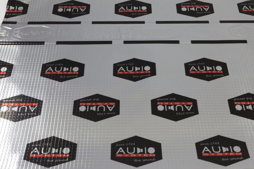 Audio System ALUBUTYL 1500 Dämmmaterial 20 Stück = 3 m² Alubutyl  selbstklebend