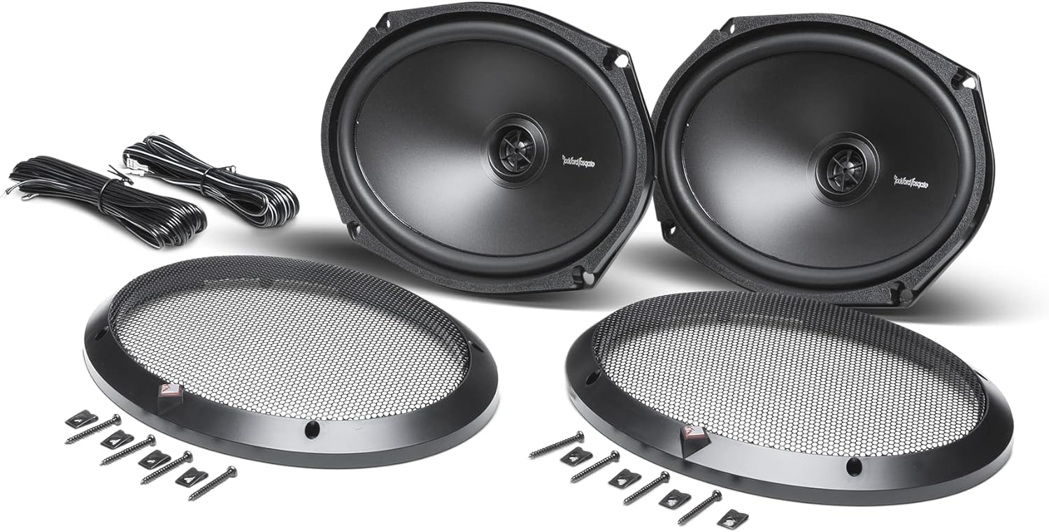 Rockford Fosgate R169X2 6x9" 2-Wege Koaxial oval Lautsprecher 130 Watt - 1 Paar