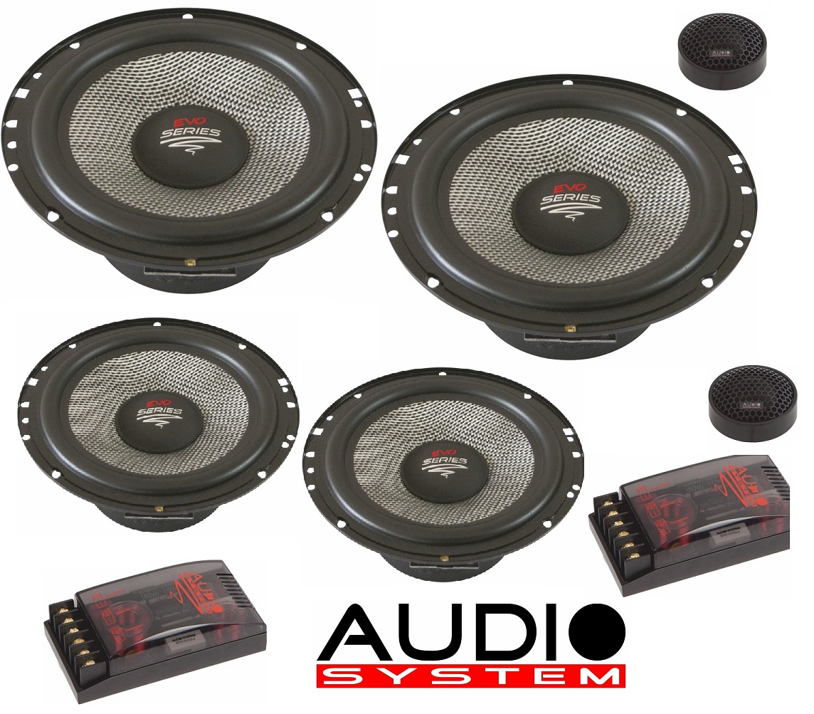 AUDIO SYSTEM R 165-4 EVO 165 mm 2-Wege HIGH EFFICIENT Compo System