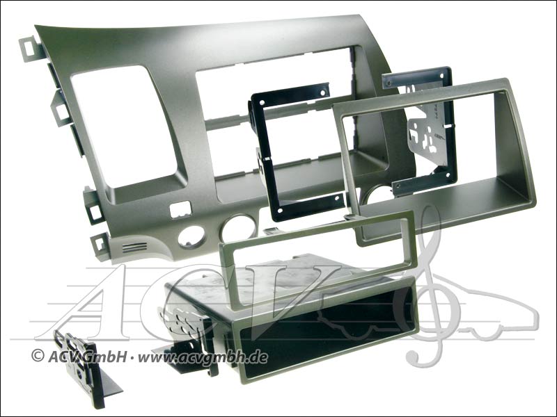 Doppel-ISO Einbaukit für Honda Civic Hybrid