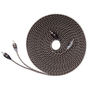 Rockford Fosgate RFIT-20 doppelt abgeschirmtes Cinch Kabel Kupfer (OFC) 6 meter RCA