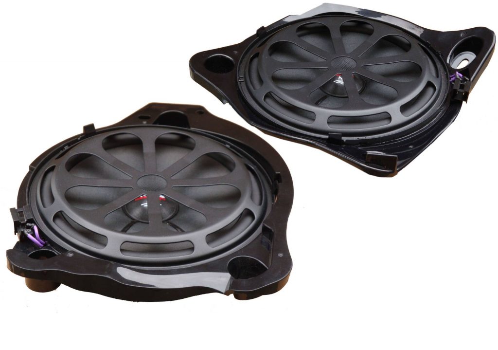 AUDIO SYSTEM AX08 MB Uni Evo Subwoofer / Tieftöner für Mercedes Benz Fahrzeuge W205, W213, A238, C238, C253, X253