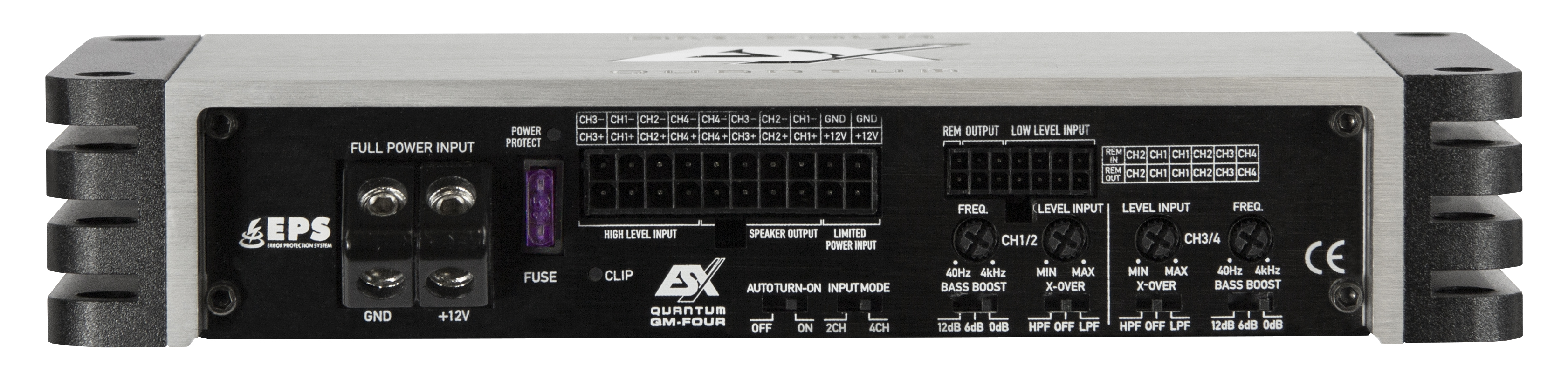 ESX QM-FOUR-PP Plug & Play 4-KANAL CLASS D Digital Verstärker 360 Watt RMS