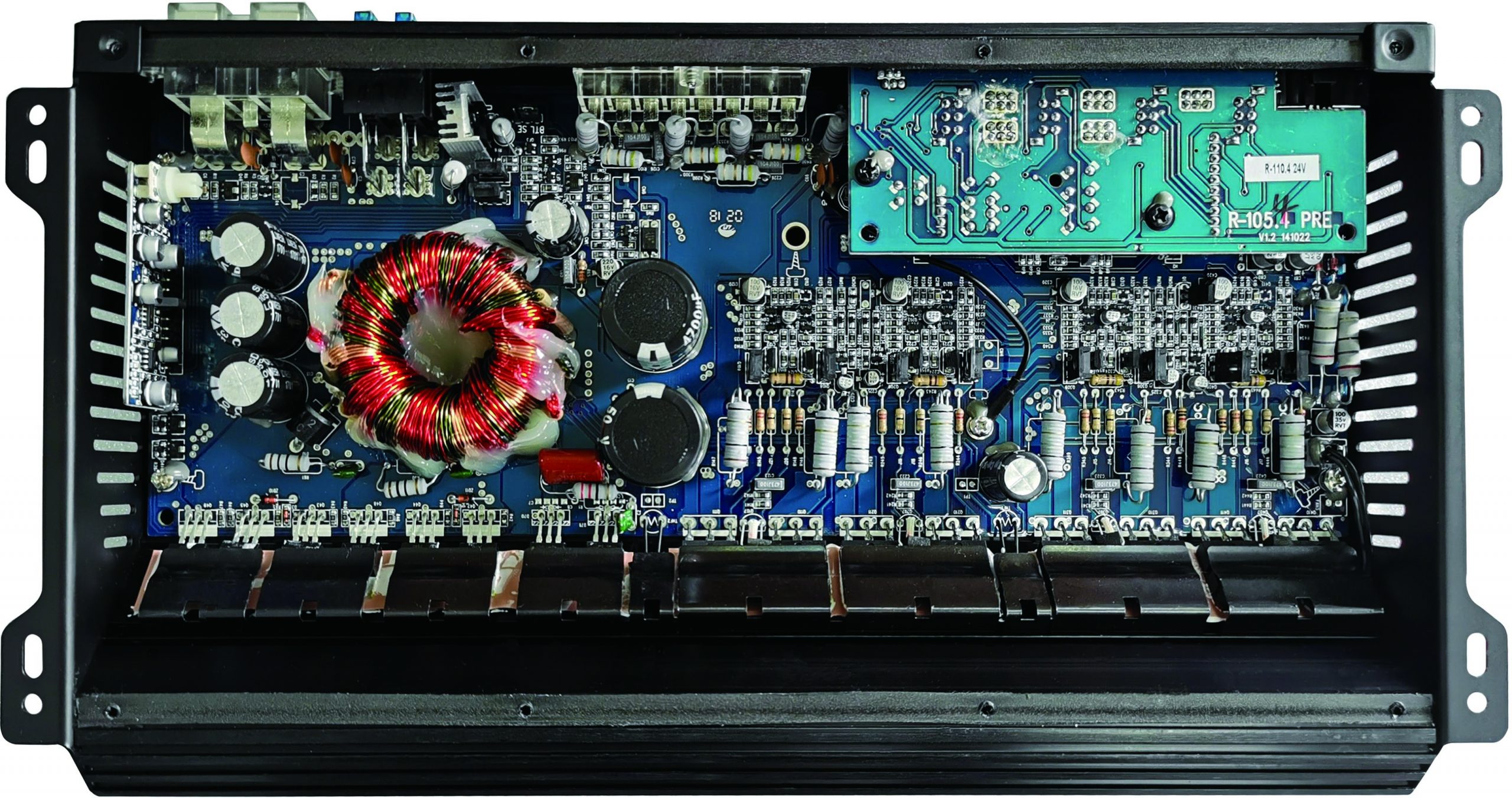 Audio System R-110.4 24V Verstärker 4-Kanal 24 Volt speziell für LKW, Amplifier  