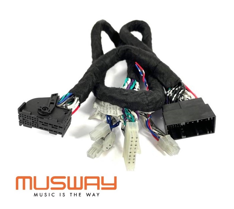 MUSWAY MPK-BMWM6-RAM Plug & Play Adapter kompatibel mit BMW ...