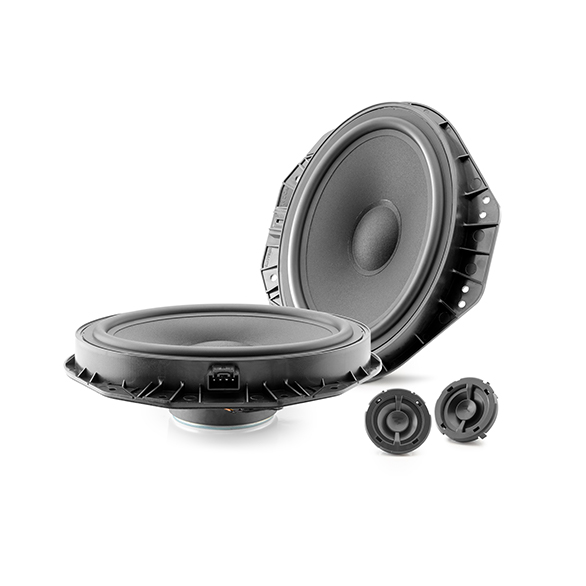 Focal ISFORD690 Inside oval 6x9 2-Wege Kompo Lautsprecher Set kompatibel mit Ford Fahrzeugen