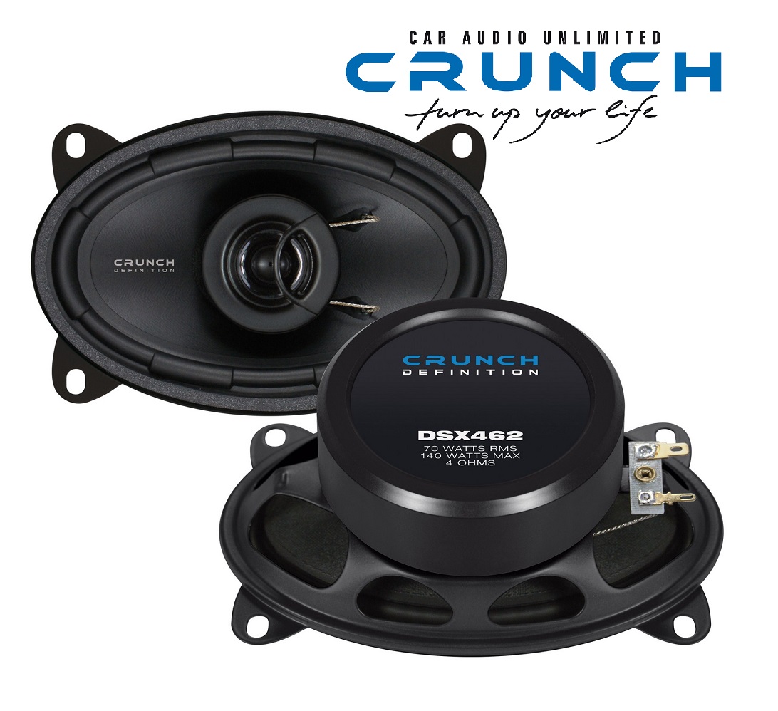 CRUNCH DSX 462 10 x 15 cm. 2-WAY COAXIAL 4x6 "DSX462 