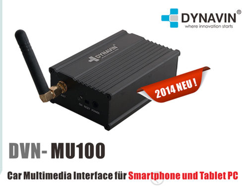 Dynavin DVN-MU100 Multimedia Interface mit Miracast DLNA Airplay für iPhone und Android 