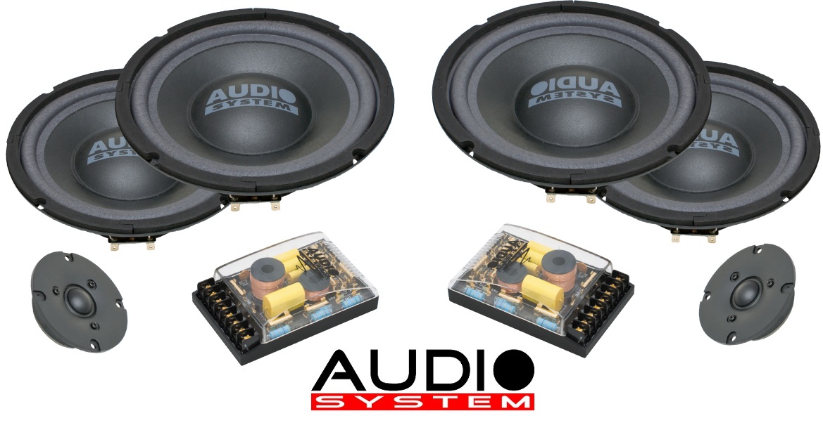 Audio System X-ION 4/20 FL 2-Wege Flat Doppel Compo Xion 4/20FL