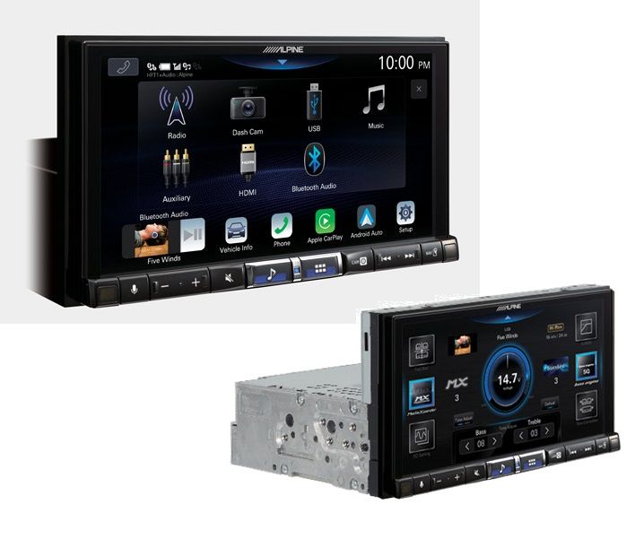 Alpine iLX705D 2DINAutoradio und Digital Media Station mit 7Zoll